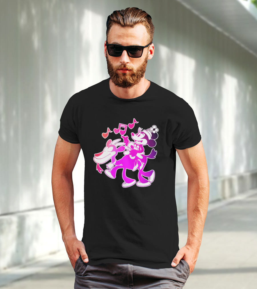Pixelkitties Steamboat Minerva Musical Adventure Retro Cartoon T-Shirt