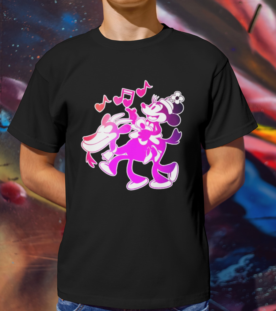 Pixelkitties Steamboat Minerva Musical Adventure Retro Cartoon T-Shirt