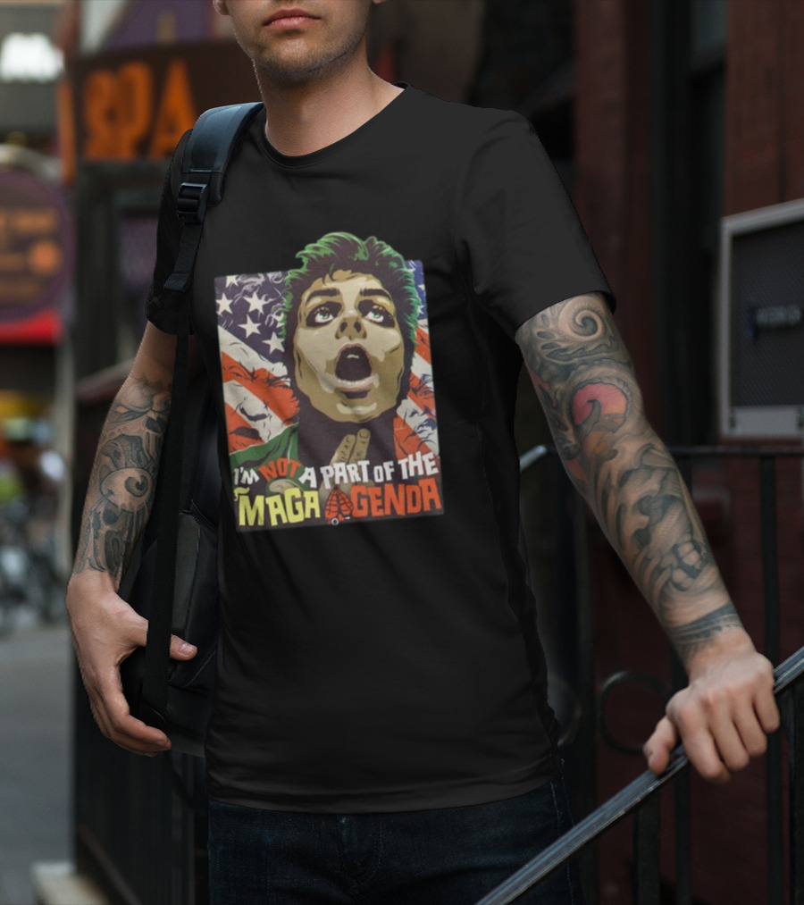I'm Not A Part Of The MAGA Agenda Political Pop T-Shirt