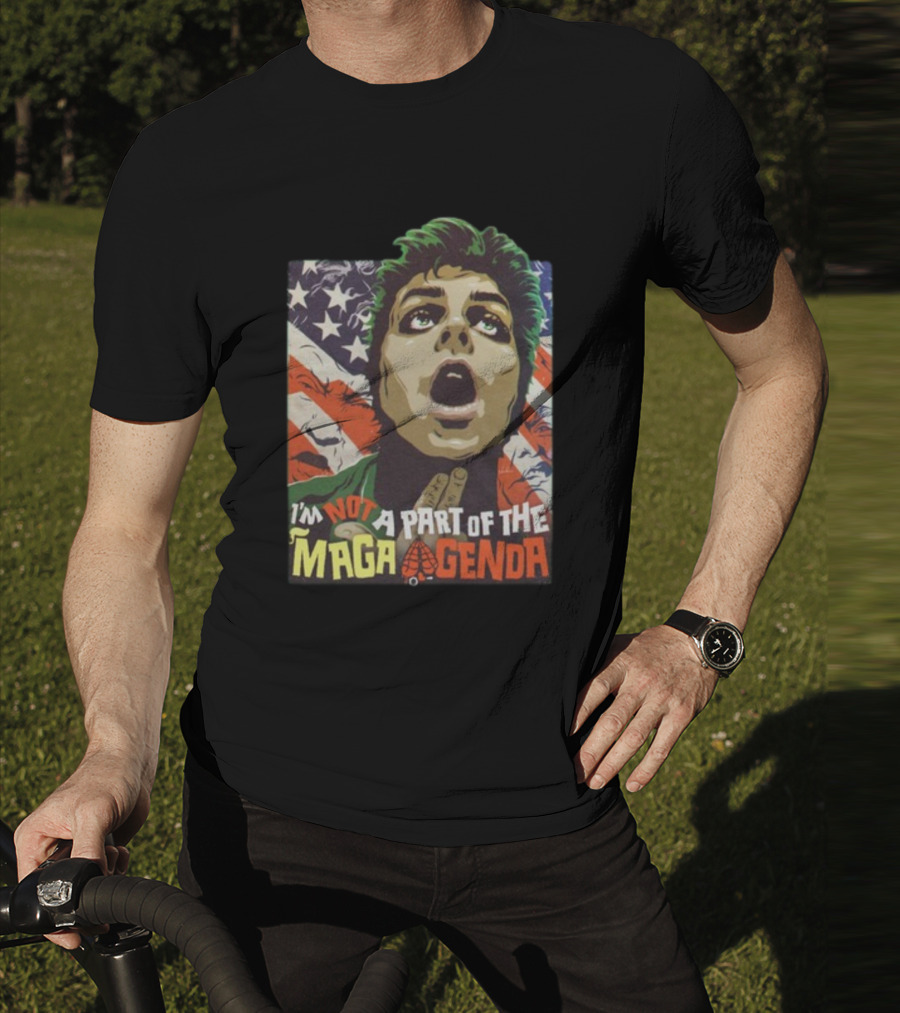 I'm Not A Part Of The MAGA Agenda Political Pop T-Shirt
