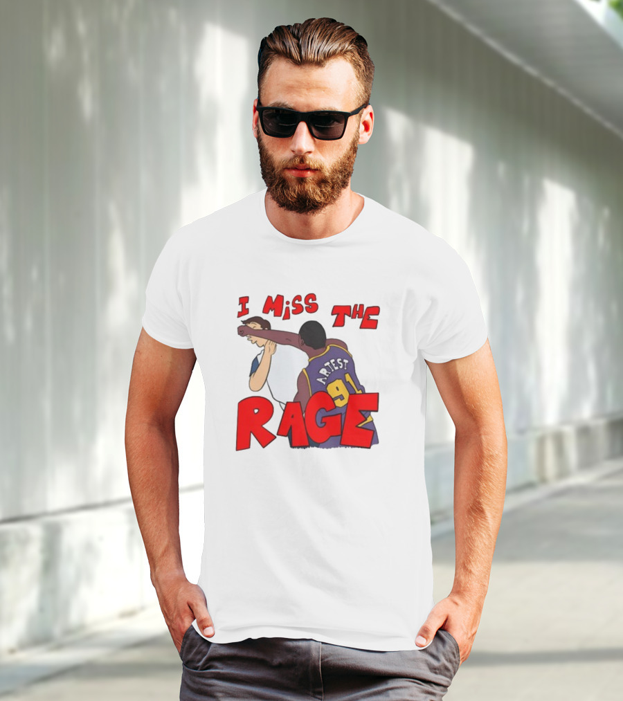 Lucca International I Miss The Rage Artest 91 T-Shirt