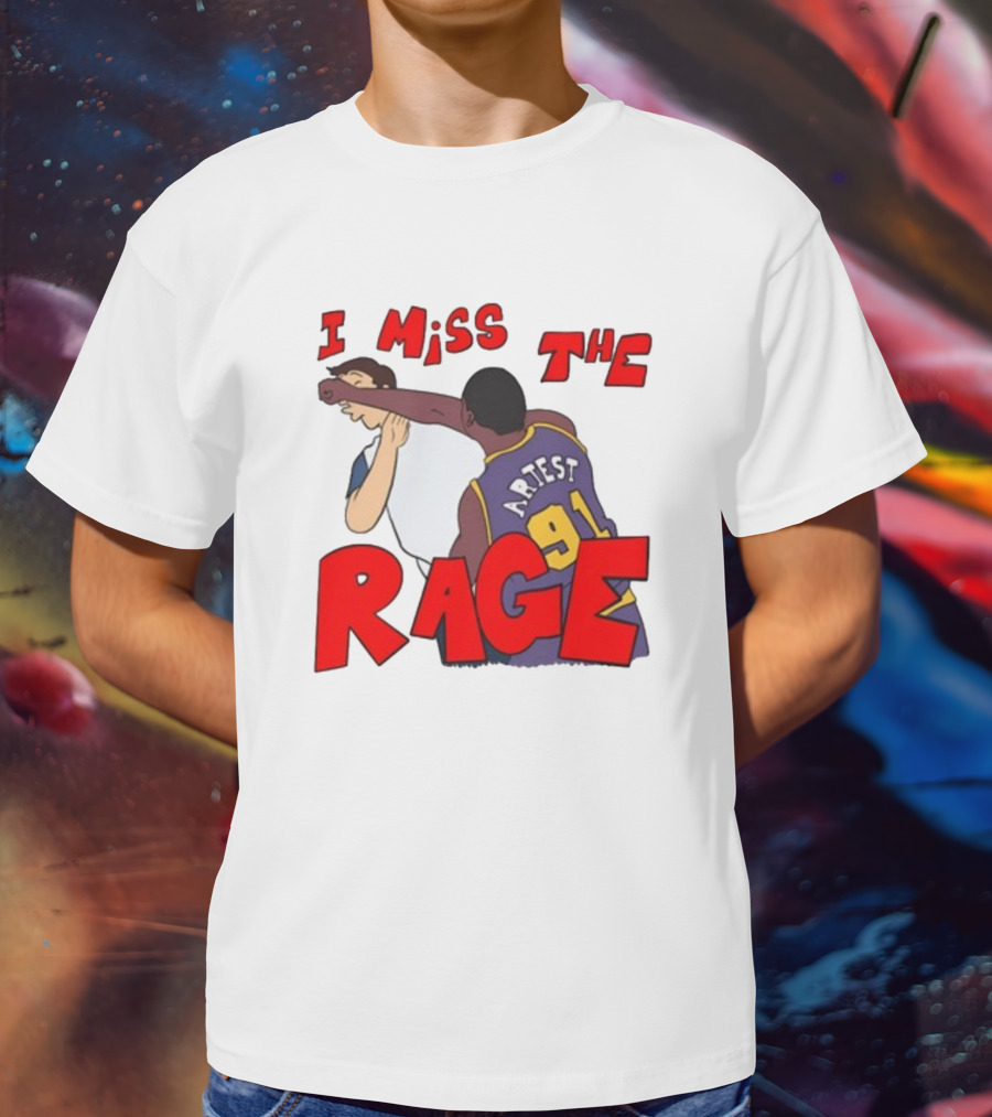 Lucca International I Miss The Rage Artest 91 T-Shirt
