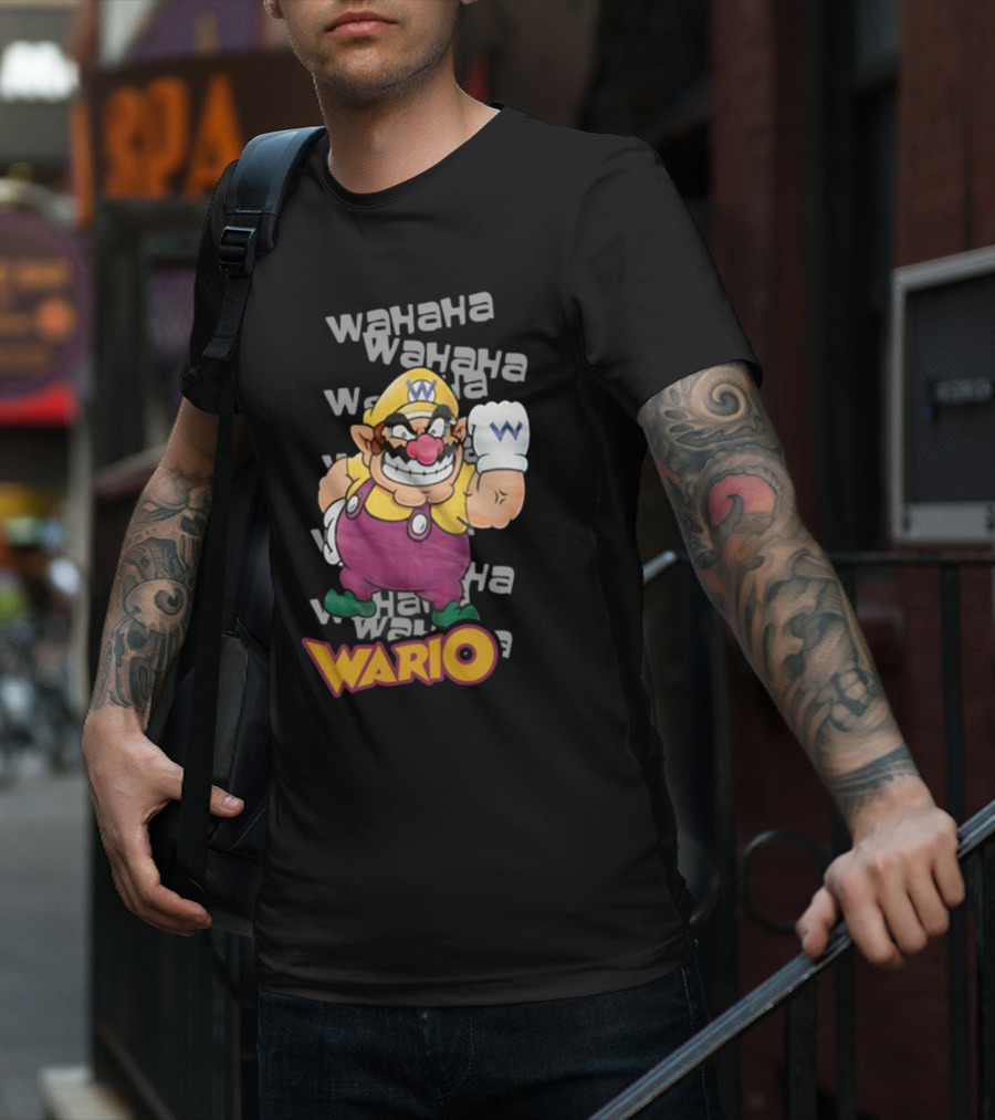 Wahaha Wario Big Beef Wario T-Shirt