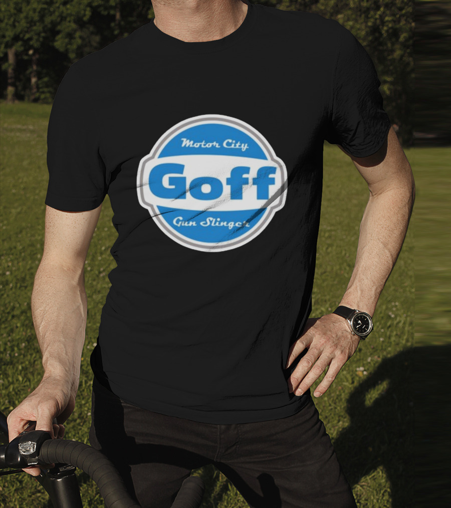 Goff Motor City Gun Slinger T-Shirt