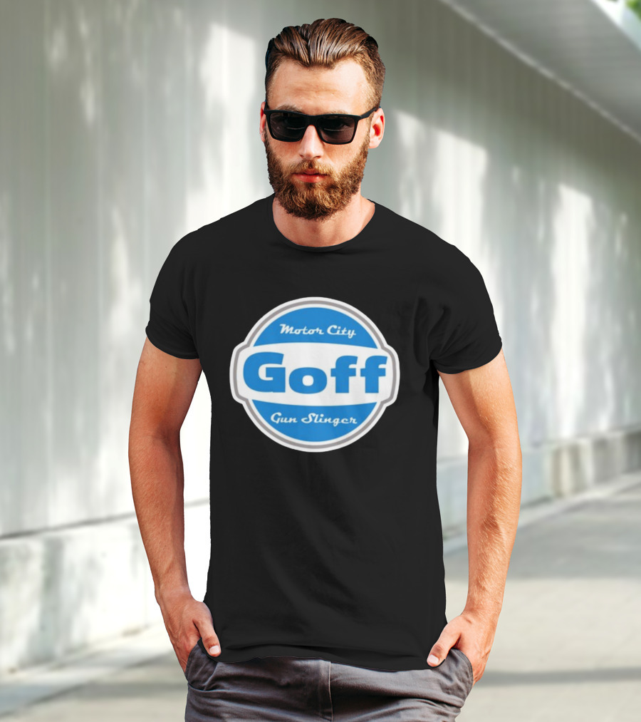 Goff Motor City Gun Slinger T-Shirt