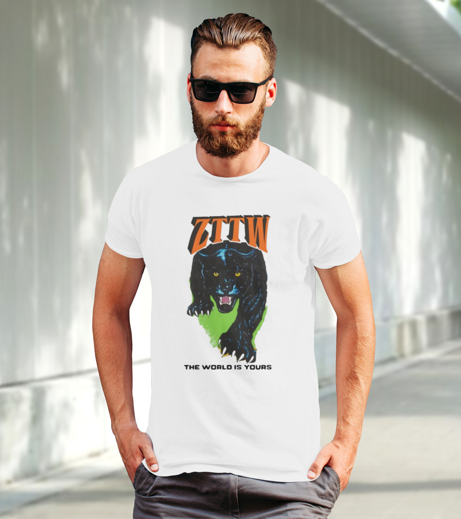 ZTTW The World Is Yours Black Panther T-Shirt