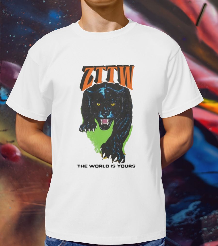 ZTTW The World Is Yours Black Panther T-Shirt
