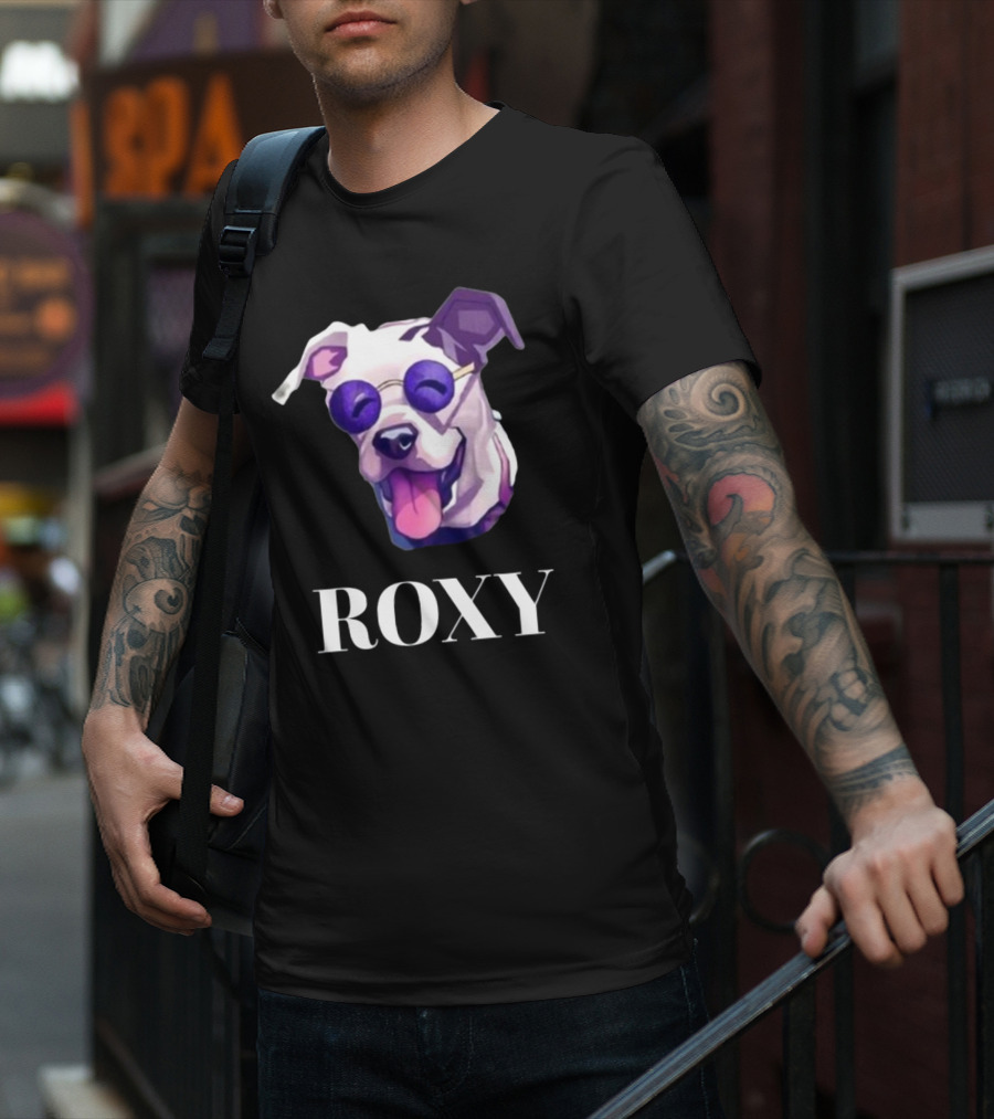 Too Cool Roxy Jbtv Purple Sunglasses Dog T-Shirt