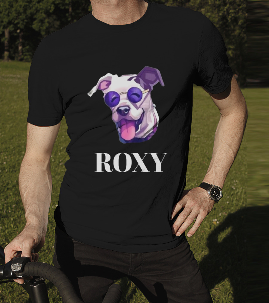 Too Cool Roxy Jbtv Purple Sunglasses Dog T-Shirt