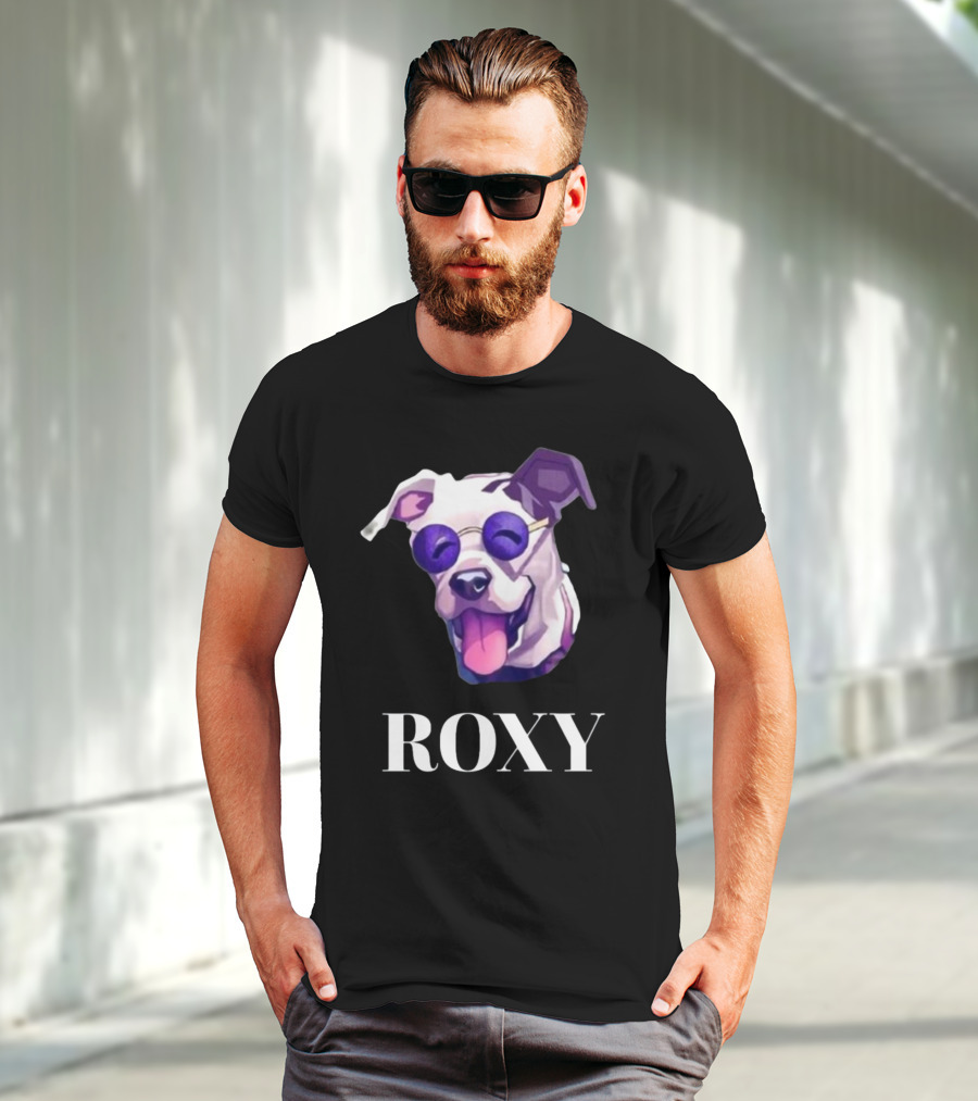 Too Cool Roxy Jbtv Purple Sunglasses Dog T-Shirt