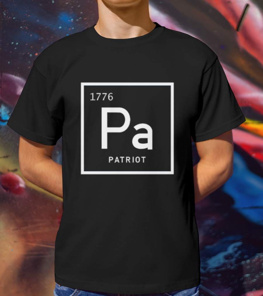 1776 Pa Patriot Freedom Elements Carl Higbie T-Shirt