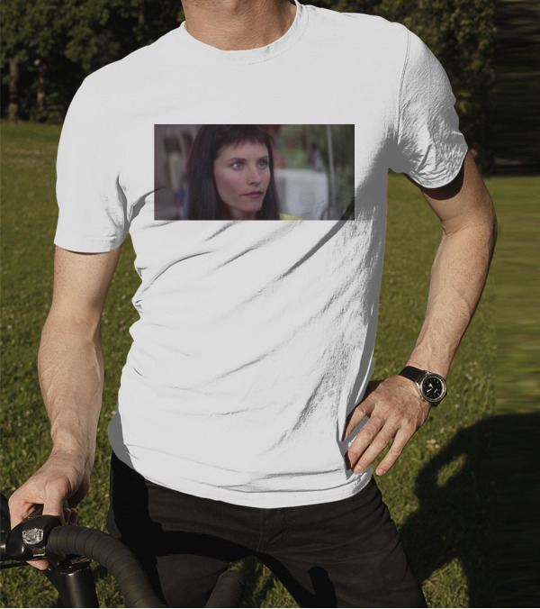 Courteney Cox Scream Movie Character House Party Scene T-Shirt