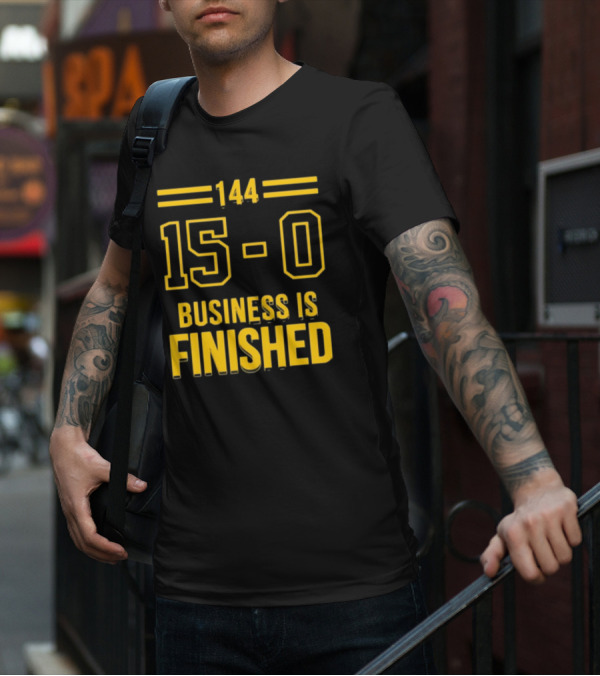 144 15-0 Business Is Finished Triblend T-Shirt