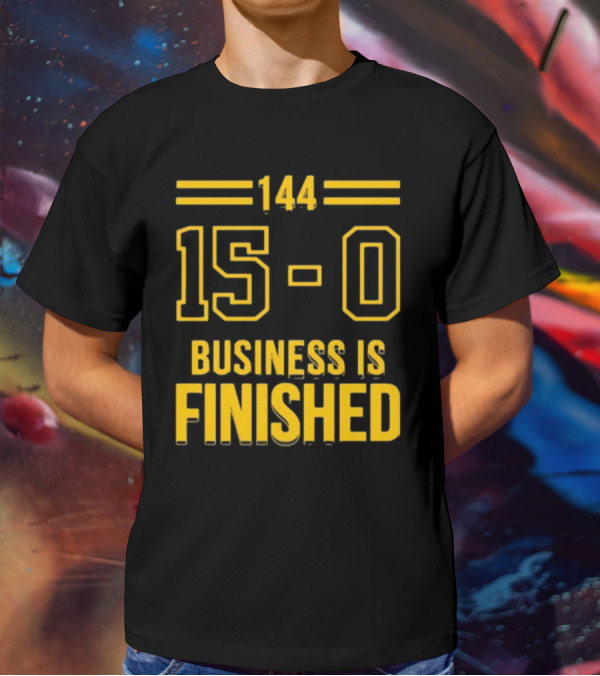 144 15-0 Business Is Finished Triblend T-Shirt