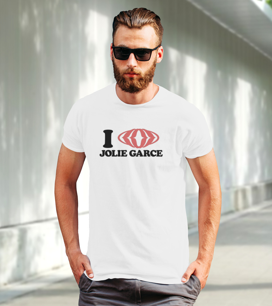I Love Jolie Garce Red Lips T-Shirt