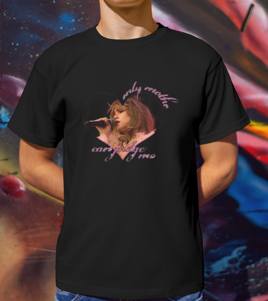 Sukiwaterhouse Only Mother Can Judge Me Heart Singer Microphone T-Shirt
