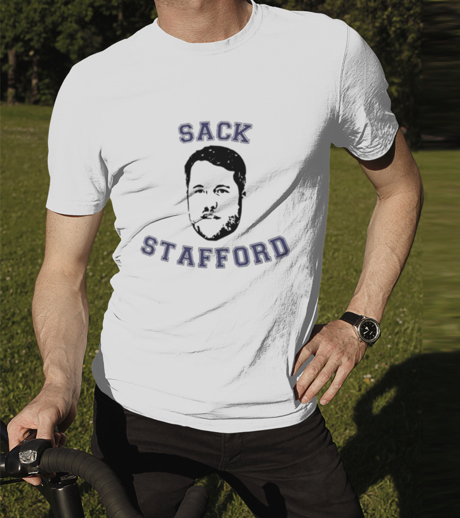 Sack Stafford Football Quarterback Fan T-Shirt
