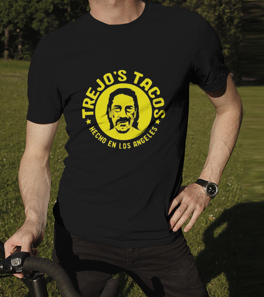 Trejo's Tacos Hecho En Los Angeles Yellow T-Shirt