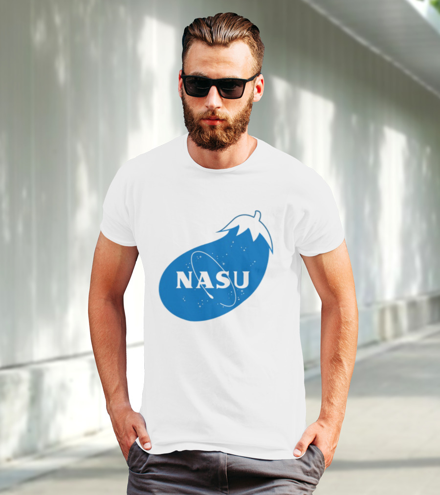 NASA Eggplant Nasu Space T-Shirt