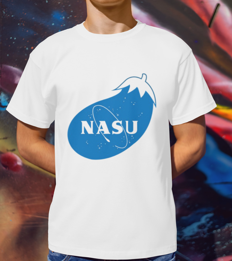 NASA Eggplant Nasu Space T-Shirt