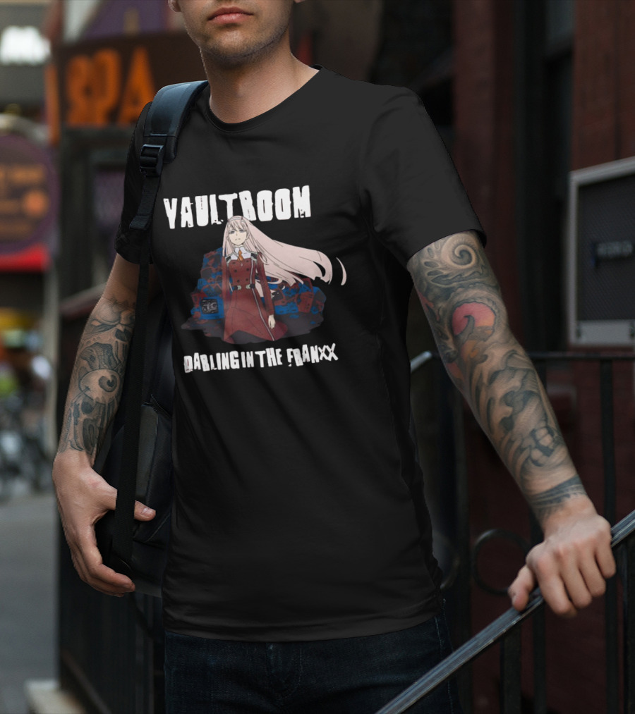 Vaultroom Darling In The Franxx Zero Two Anime T-Shirt