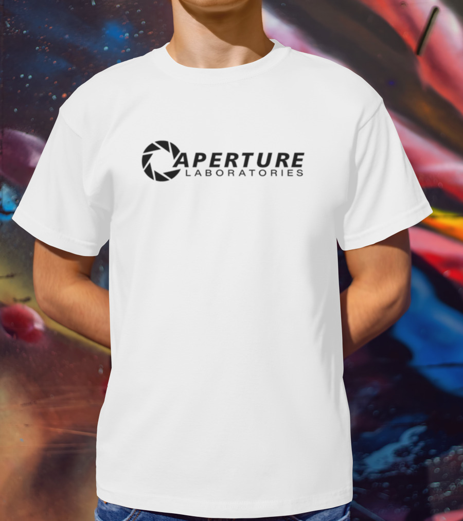 Aperture Laboratories Science Logo Fan Merchandise T-Shirt