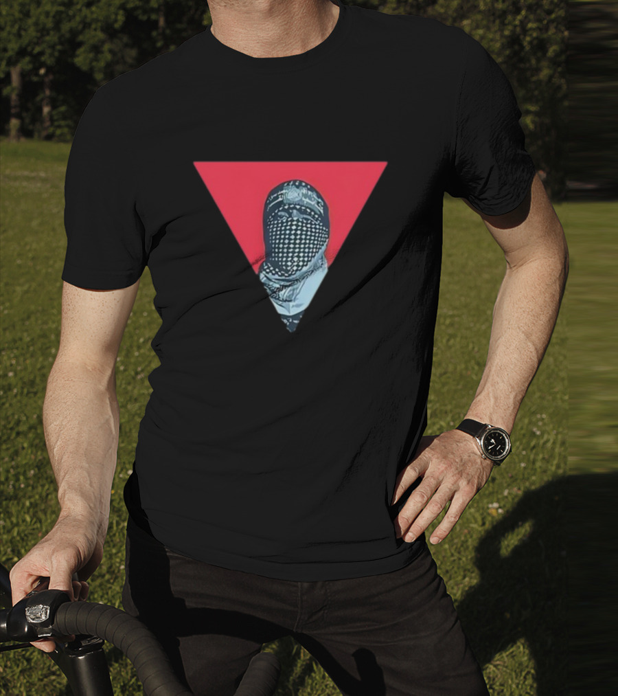 Sprinter99800 Symbol Of Pride And Resistance Red Triangle Masked Figure T-Shirt