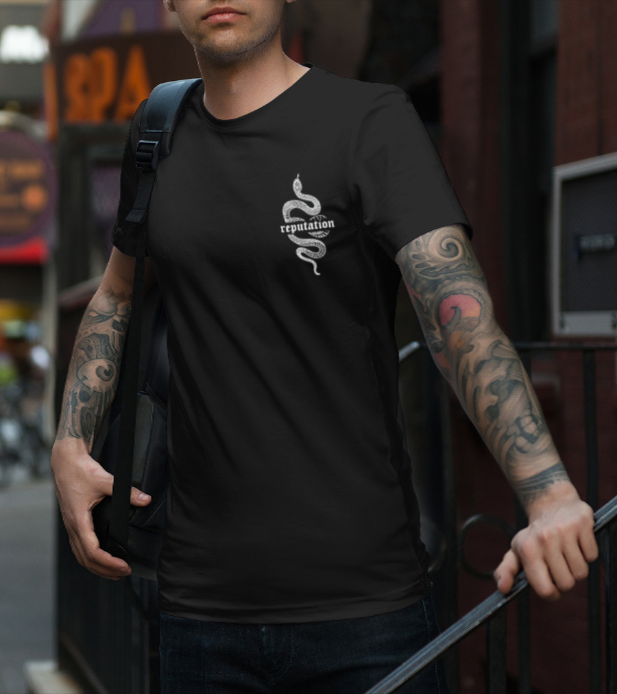 Taylor Swift Reputation Album Snake T-Shirt