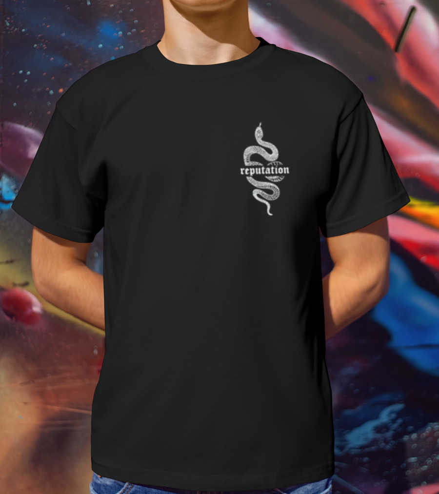 Taylor Swift Reputation Album Snake T-Shirt