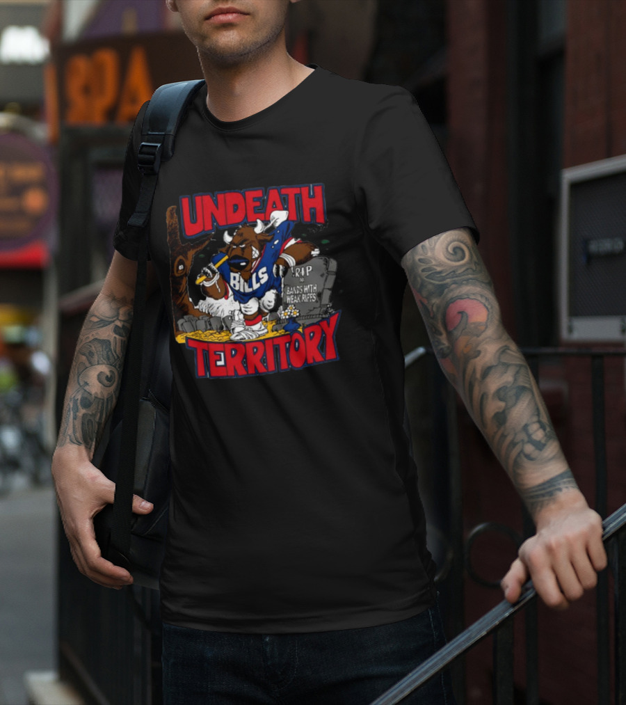 Undeathmetal Undeath Territory Bills Rip Bands With Weak Riffs T-Shirt