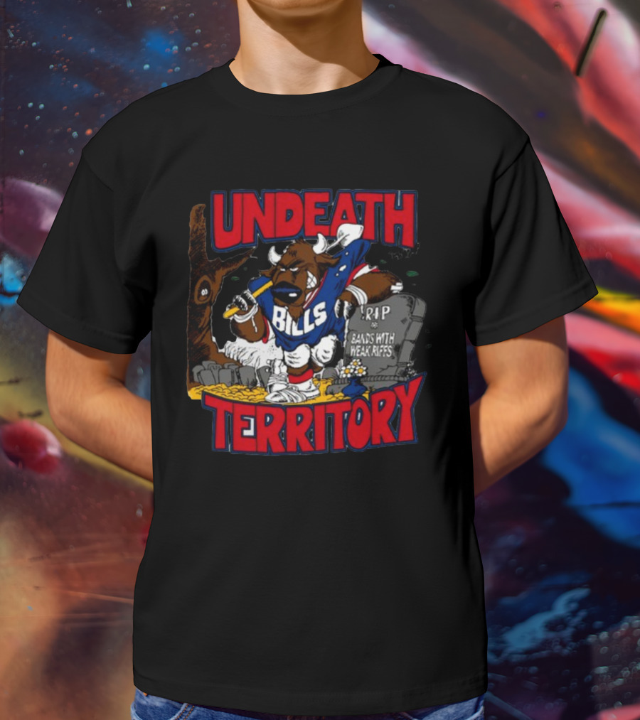 Undeathmetal Undeath Territory Bills Rip Bands With Weak Riffs T-Shirt