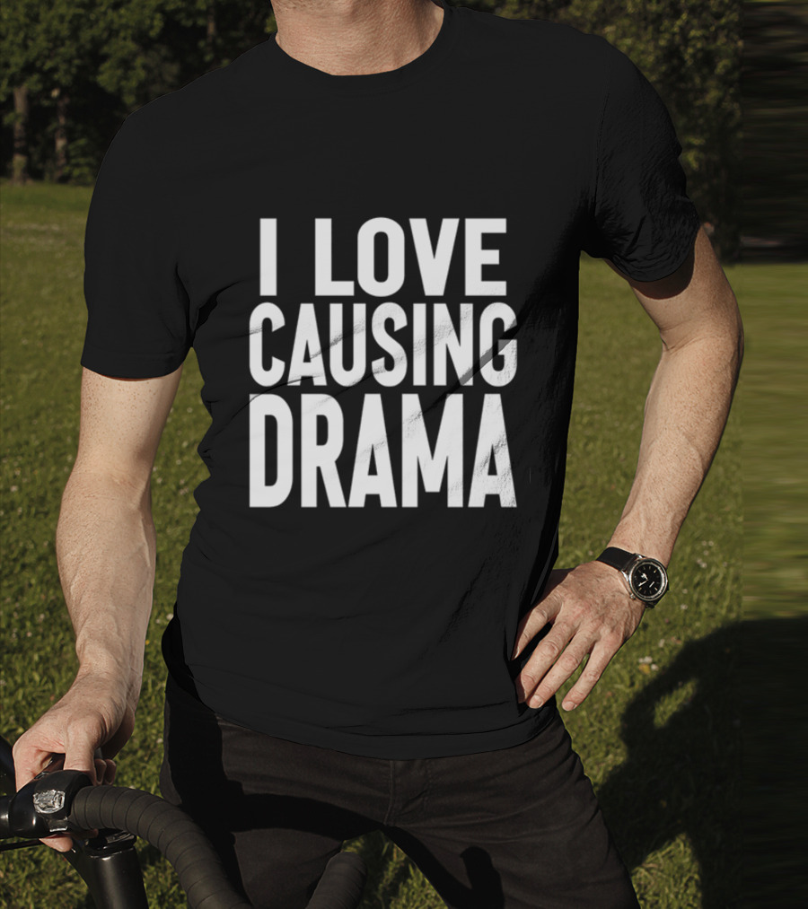 Jaded London I Love Causing Drama T-Shirt