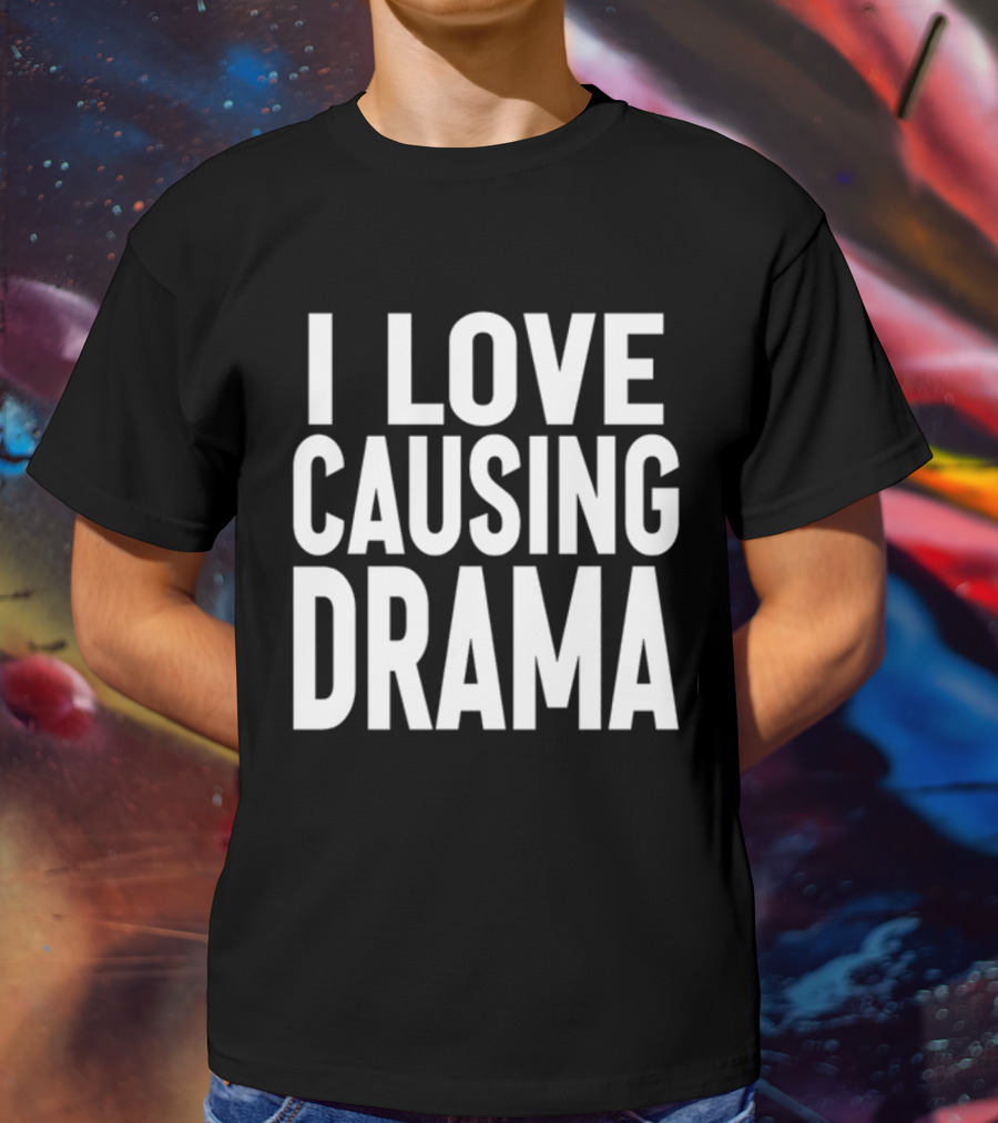 Jaded London I Love Causing Drama T-Shirt