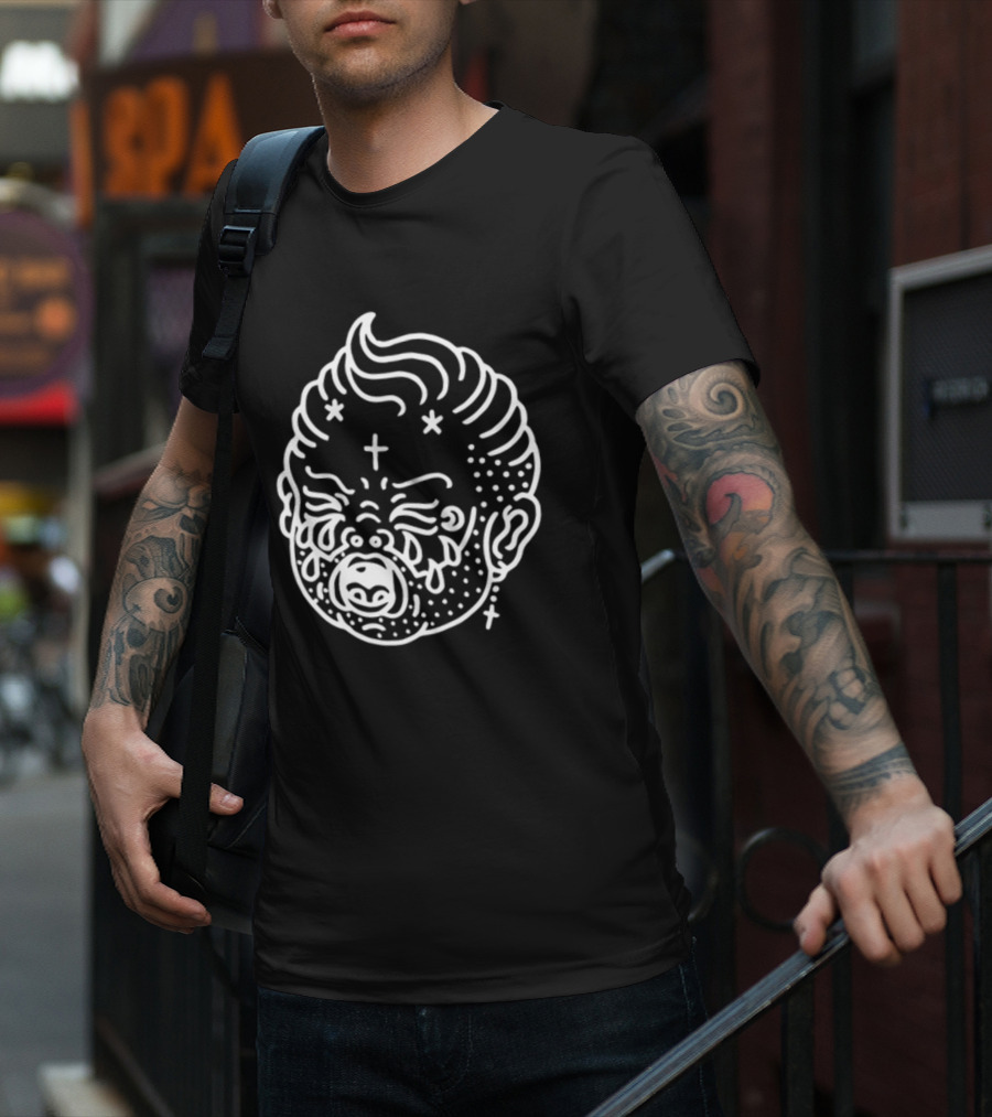 Wade Macneil Crybaby Monochrome T-Shirt