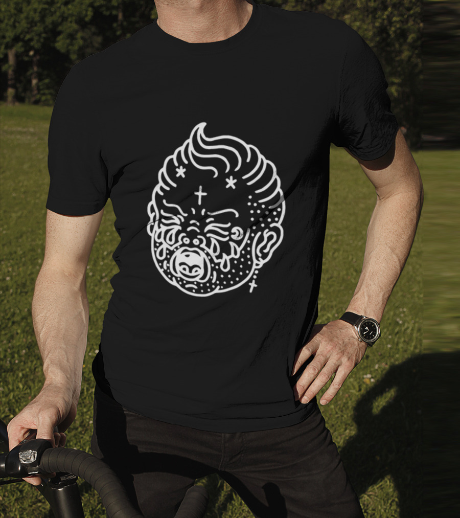 Wade Macneil Crybaby Monochrome T-Shirt