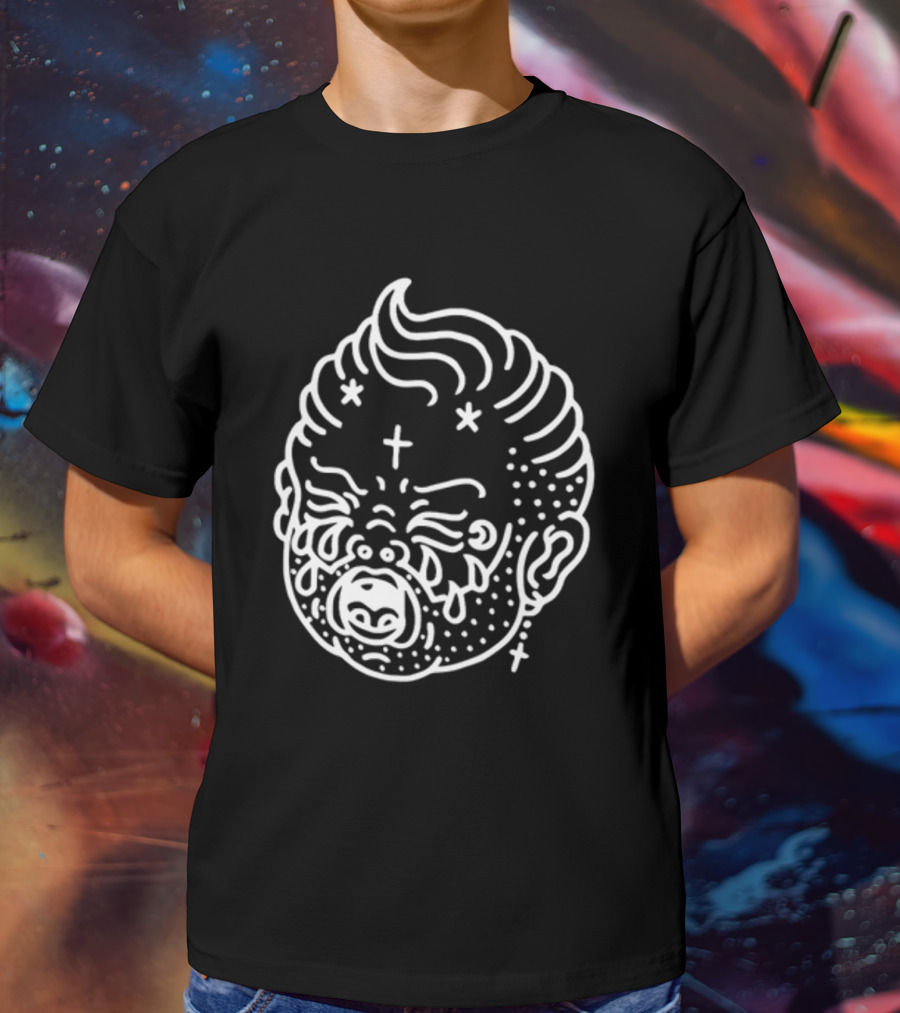 Wade Macneil Crybaby Monochrome T-Shirt