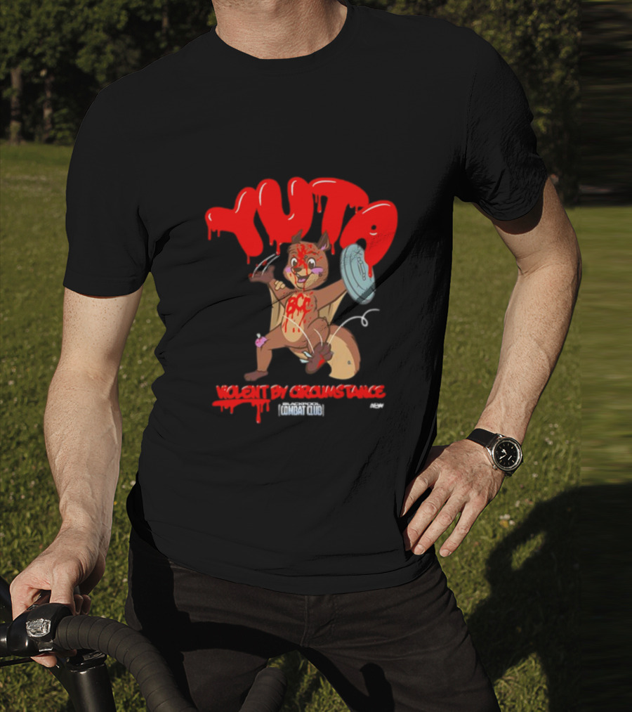 Yuta Violent By Circumstance BCC Combat Club Cartoon T-Shirt