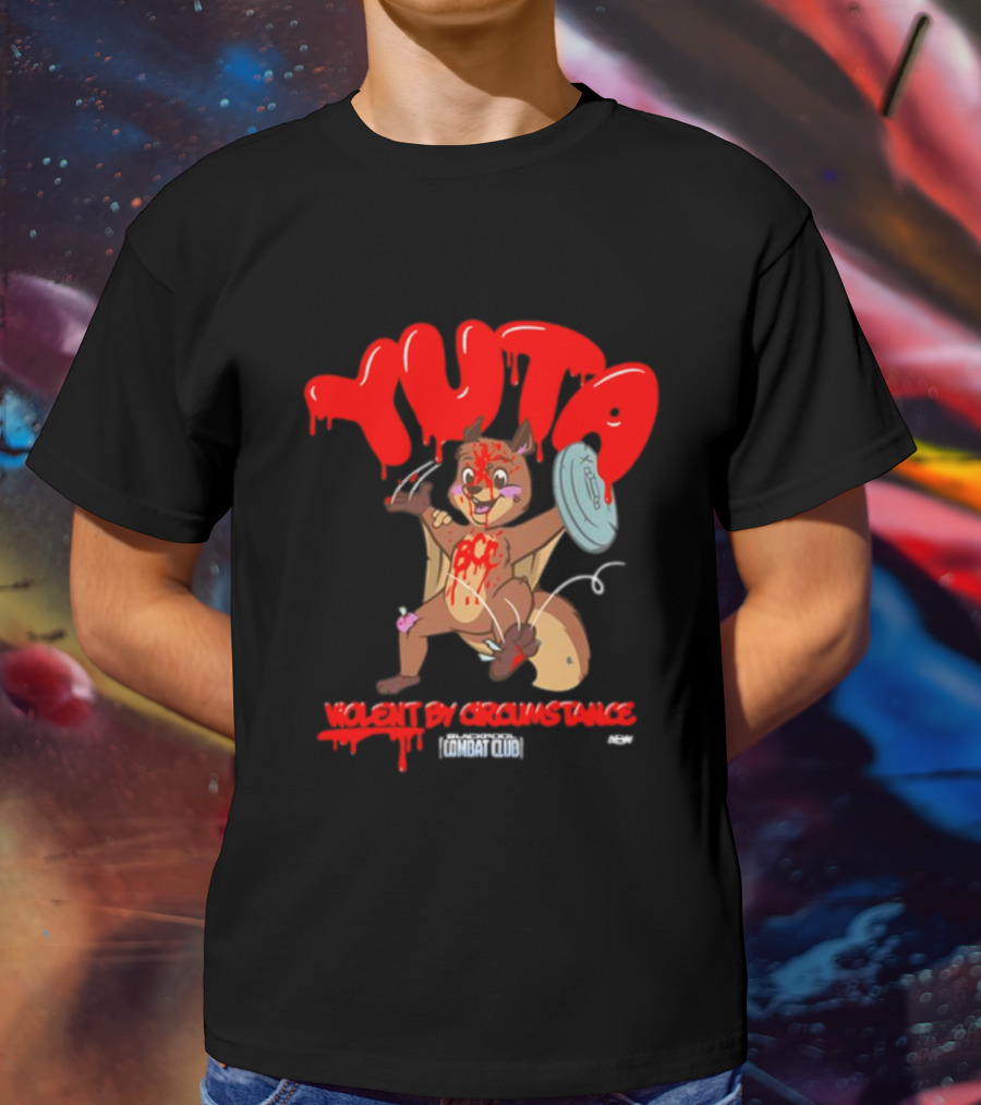 Yuta Violent By Circumstance BCC Combat Club Cartoon T-Shirt