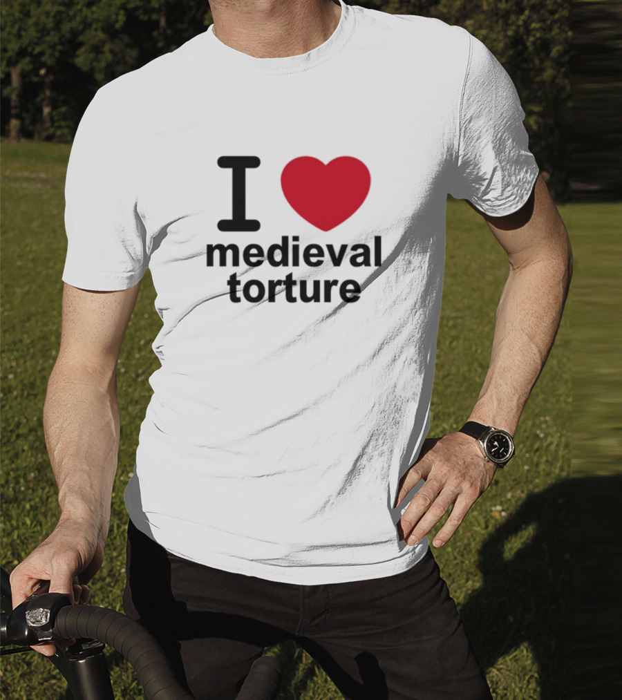 Wii Goth I Love Medieval Torture T-Shirt