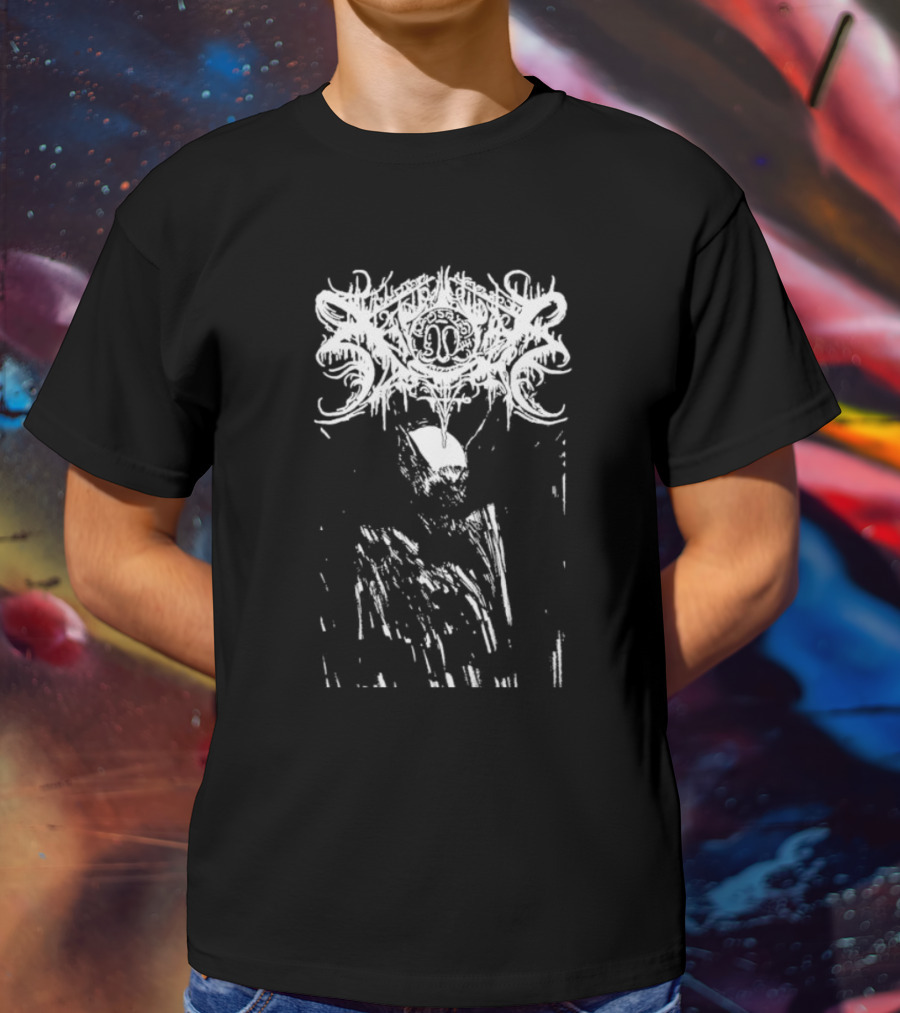 Xasthur Dust Of What Was Intricate Monochrome Abstract T-Shirt