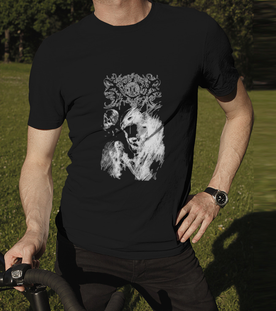 Xasthur Morbid Sketches Abstract Dark T-Shirt