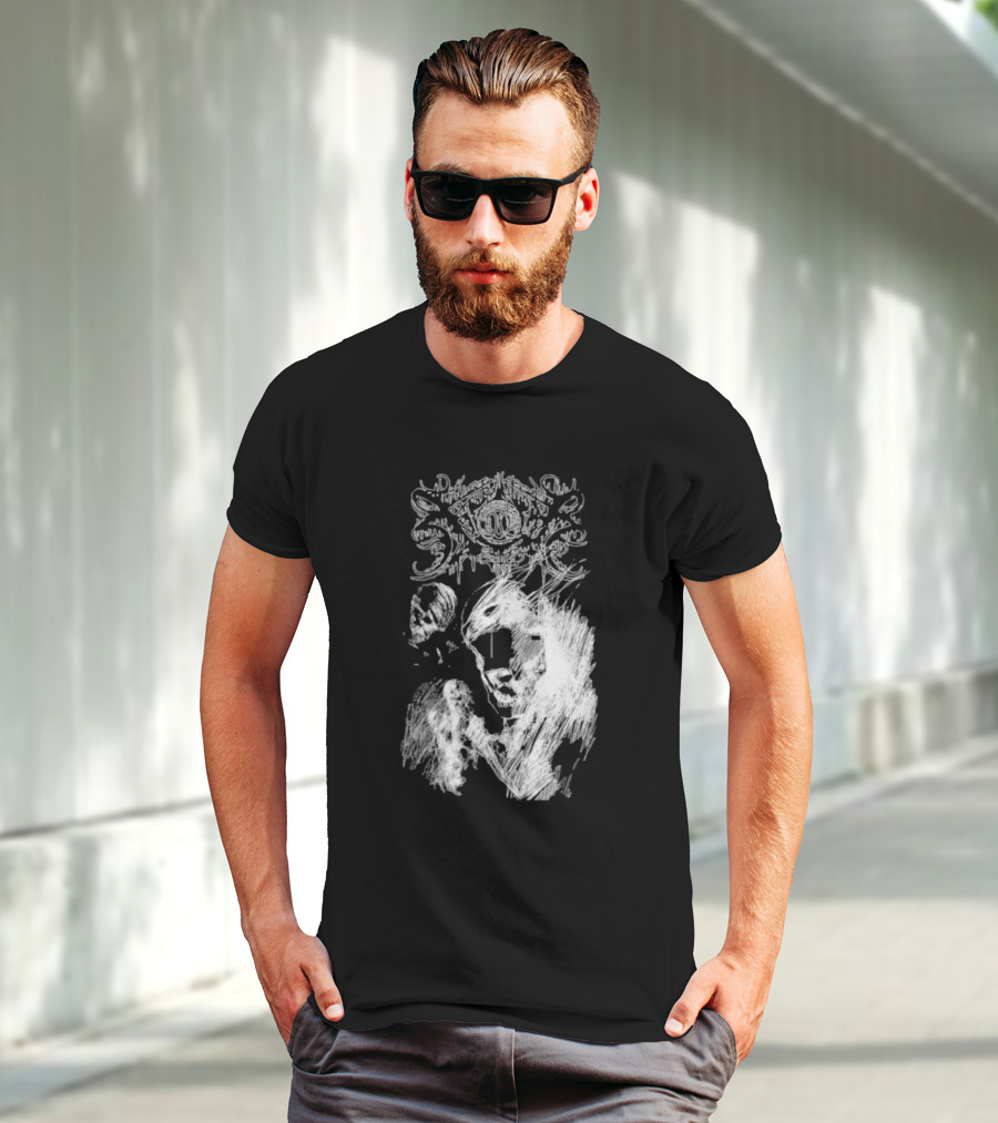 Xasthur Morbid Sketches Abstract Dark T-Shirt