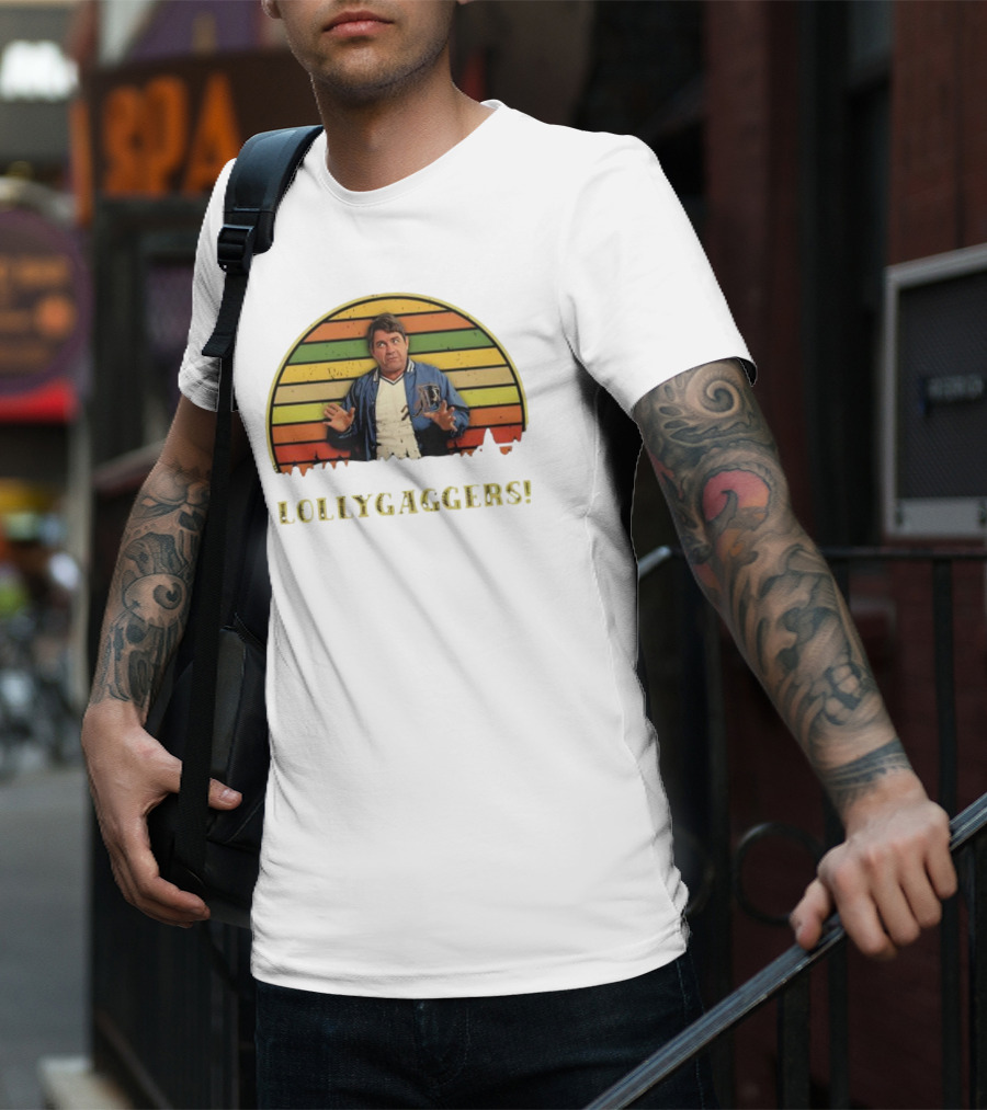 Lollygaggers Vintage Retro Rainbow Jacket T-Shirt