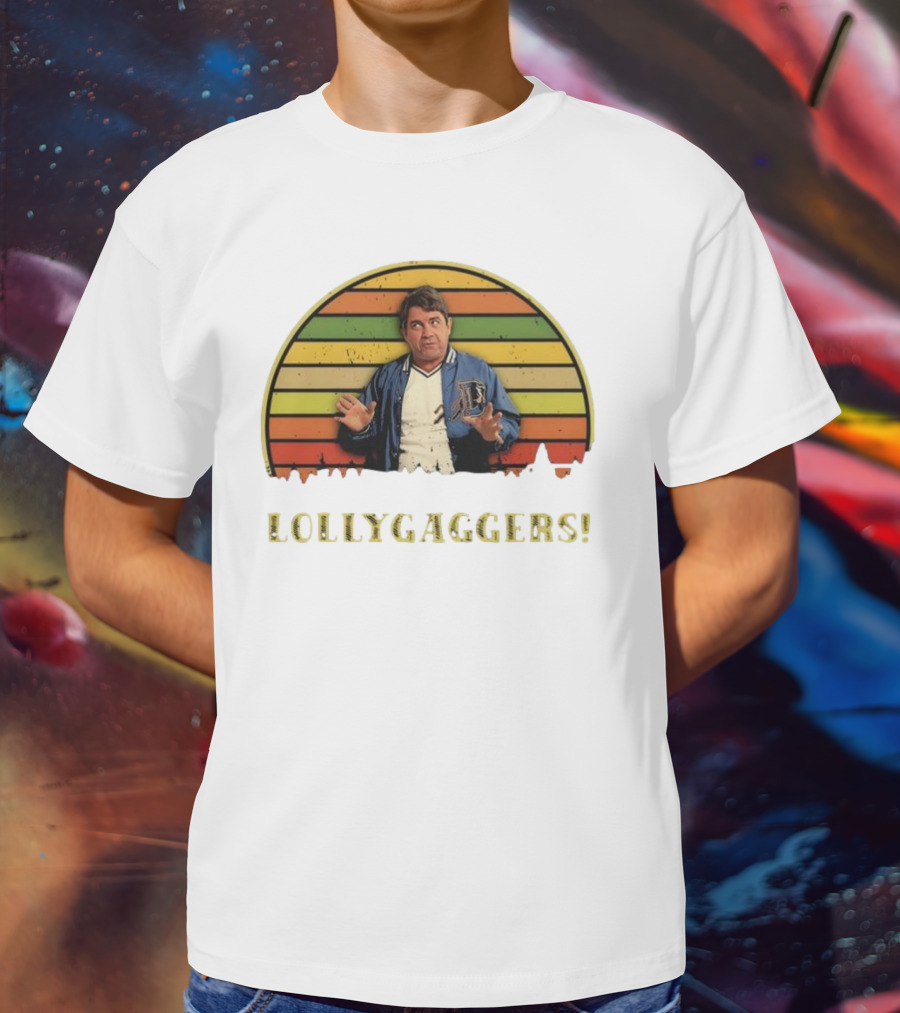 Lollygaggers Vintage Retro Rainbow Jacket T-Shirt