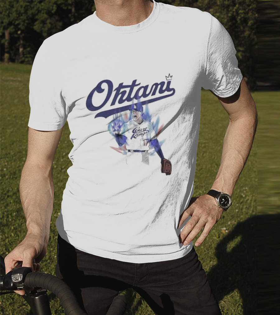 Los Angeles Dodgers Ohtani Court King Dragon Ball T-Shirt