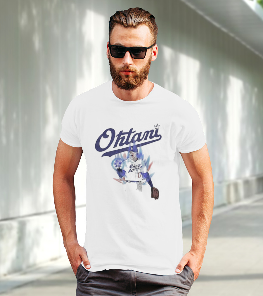 Los Angeles Dodgers Ohtani Court King Dragon Ball T-Shirt