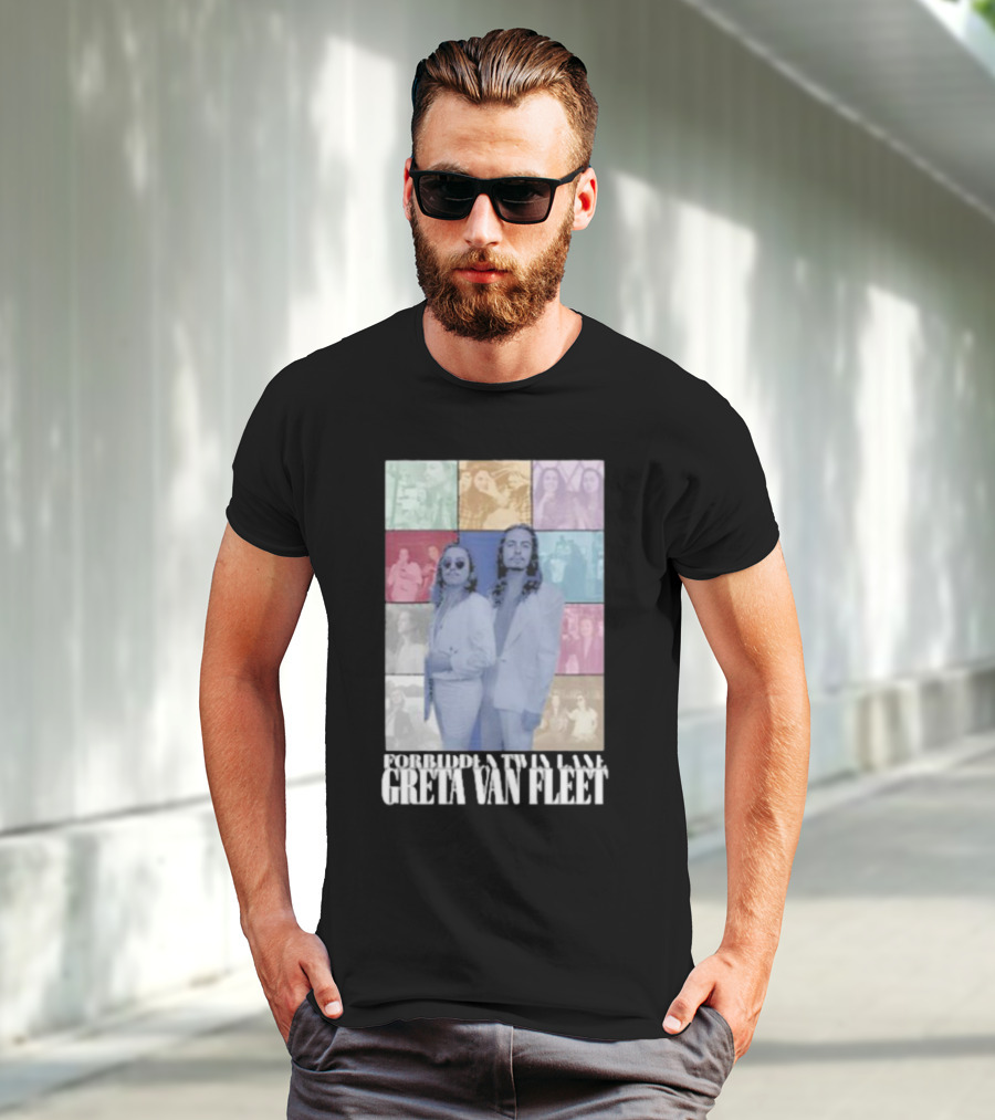 Forbidden Twin Lane Greta Van Fleet Sam And Jake Kiszka T-Shirt