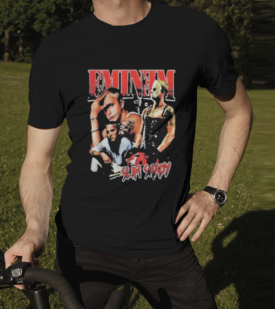 Eminem Slim Shady Show Eminem舒适 T-Shirt