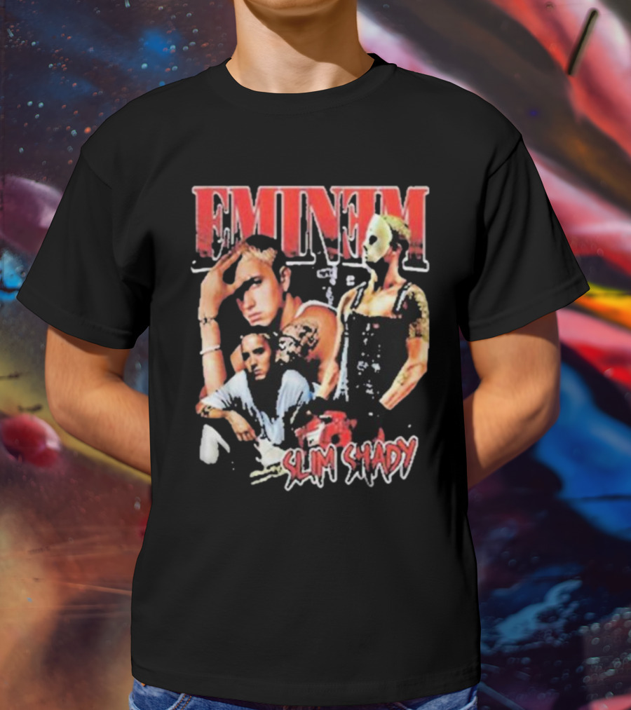Eminem Slim Shady Show Eminem舒适 T-Shirt
