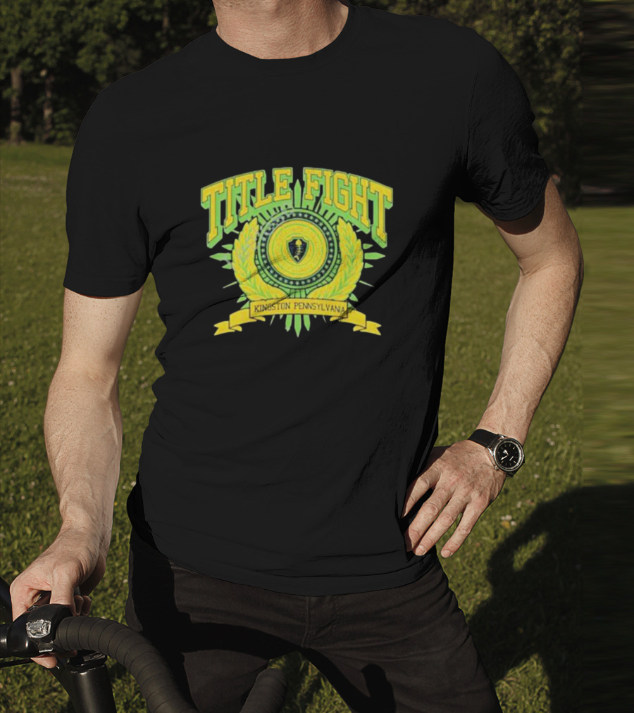 Title Fight Kingston Pennsylvania Crest T-Shirt